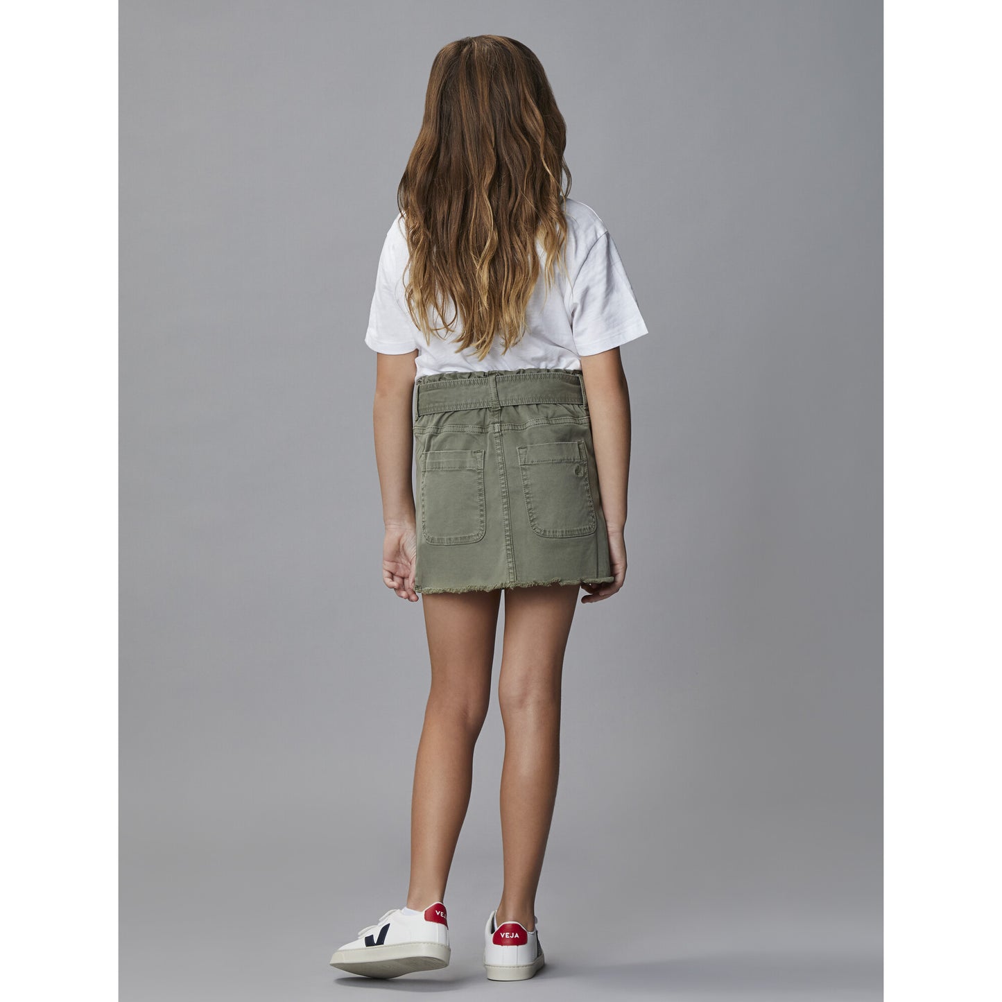 DL1961 Jenny Paper Bag Mini Skirt