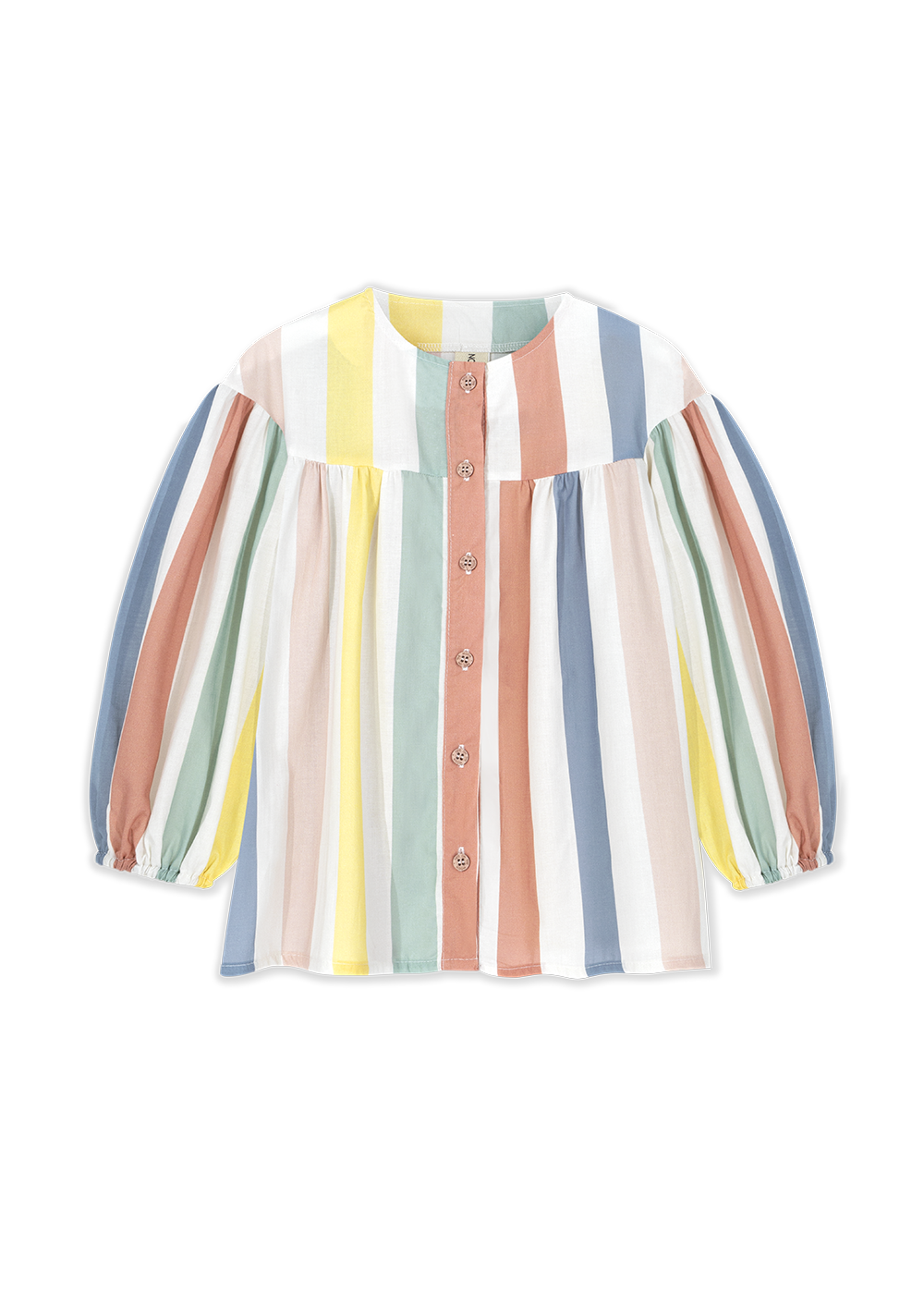 Kids on the Moon Yoke Blouse