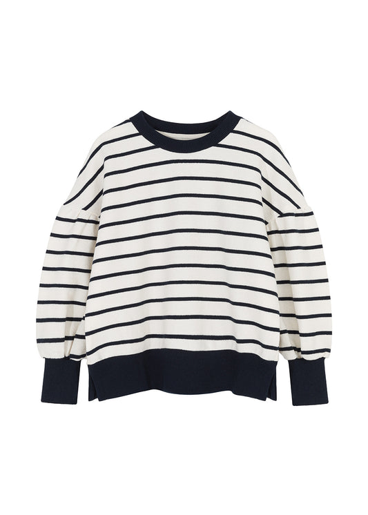 Sweatshirt „Kids on the Moon“ mit Streifen