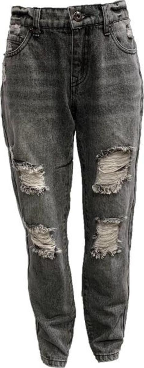 Vintage Havana Distressed High Rise Boyfriend Jeans