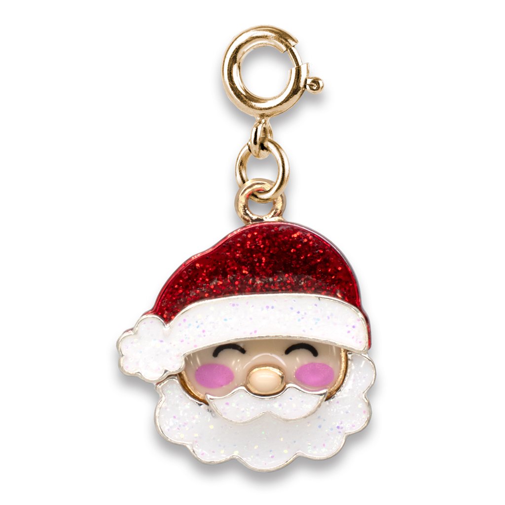 CHARM IT! Gold Glitter Santa