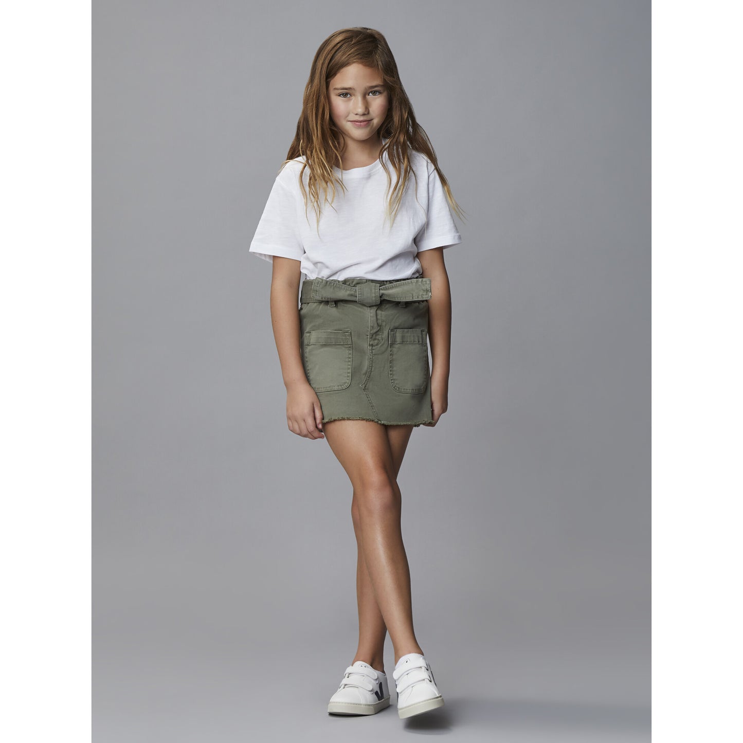 DL1961 Jenny Paper Bag Mini Skirt