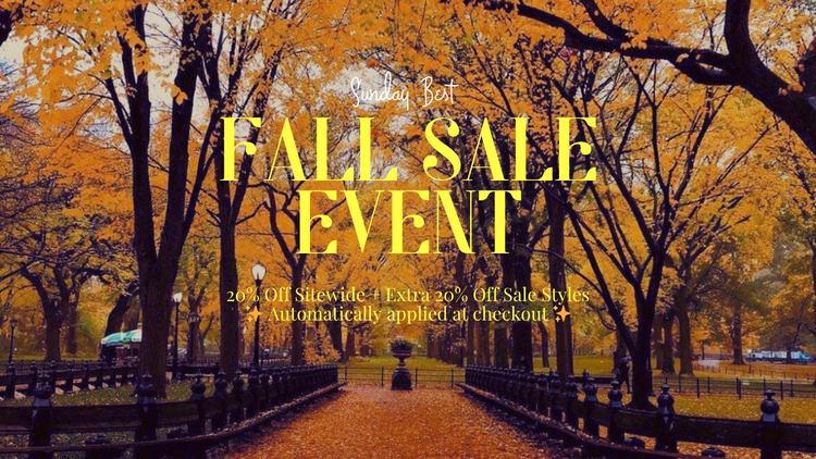 THE FALL SALE EVENT