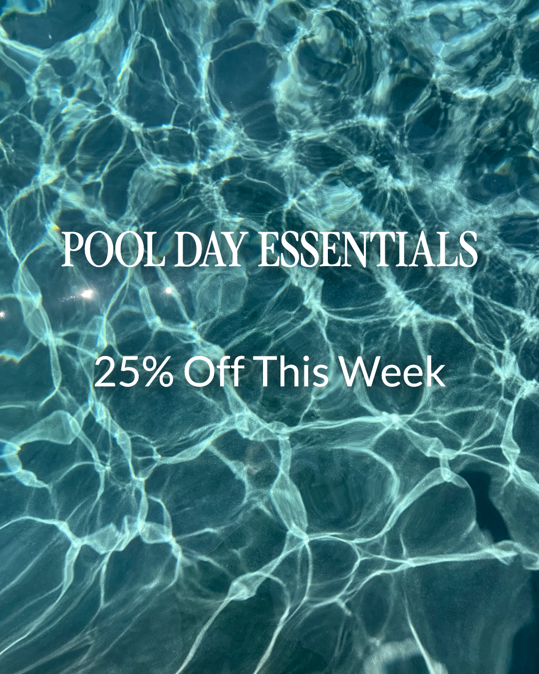 ☀️ Last Splash Swim Sale — 25% Off! 💦