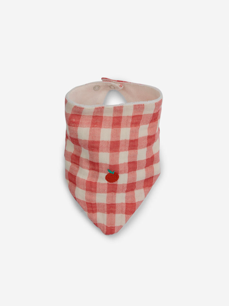 Bobo Choses Tomato and Gingham Three Piece Sleep Set