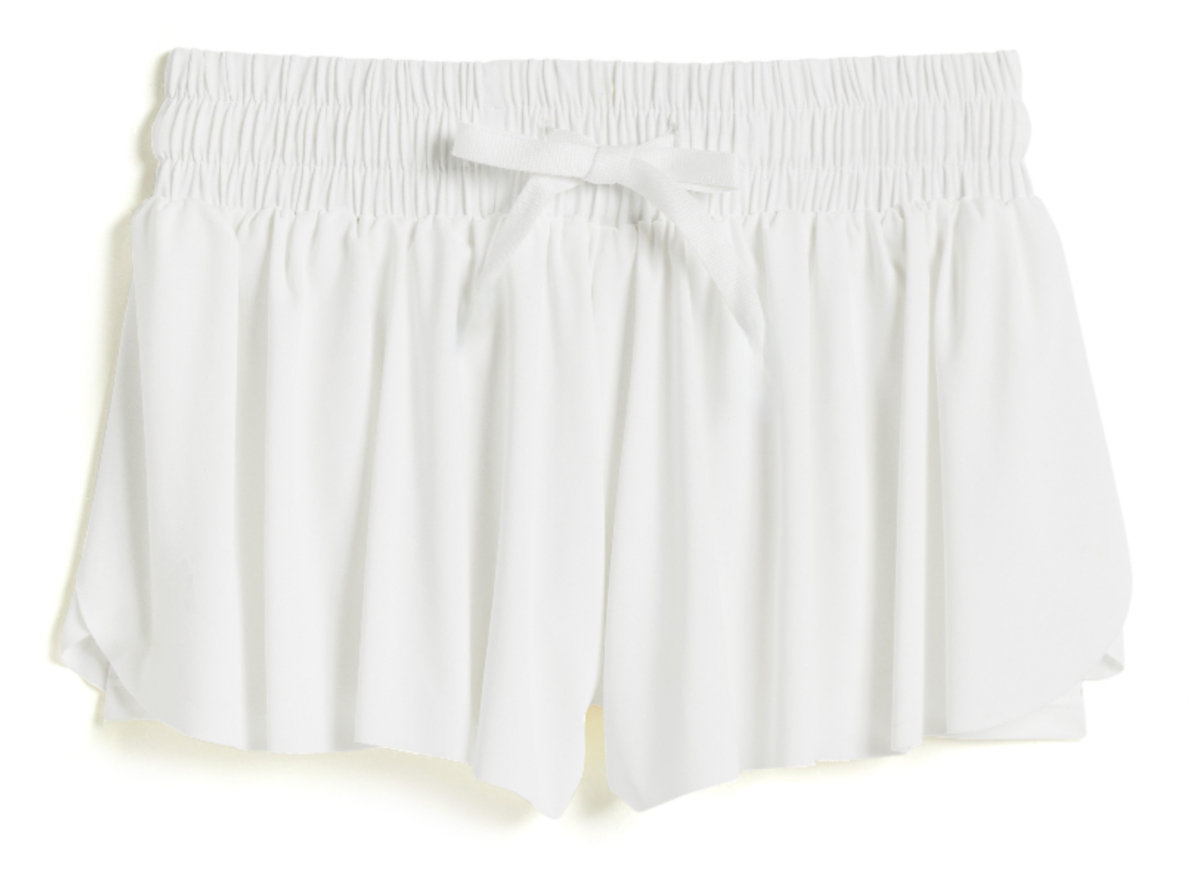 Suzette Flyaway Shorts | White