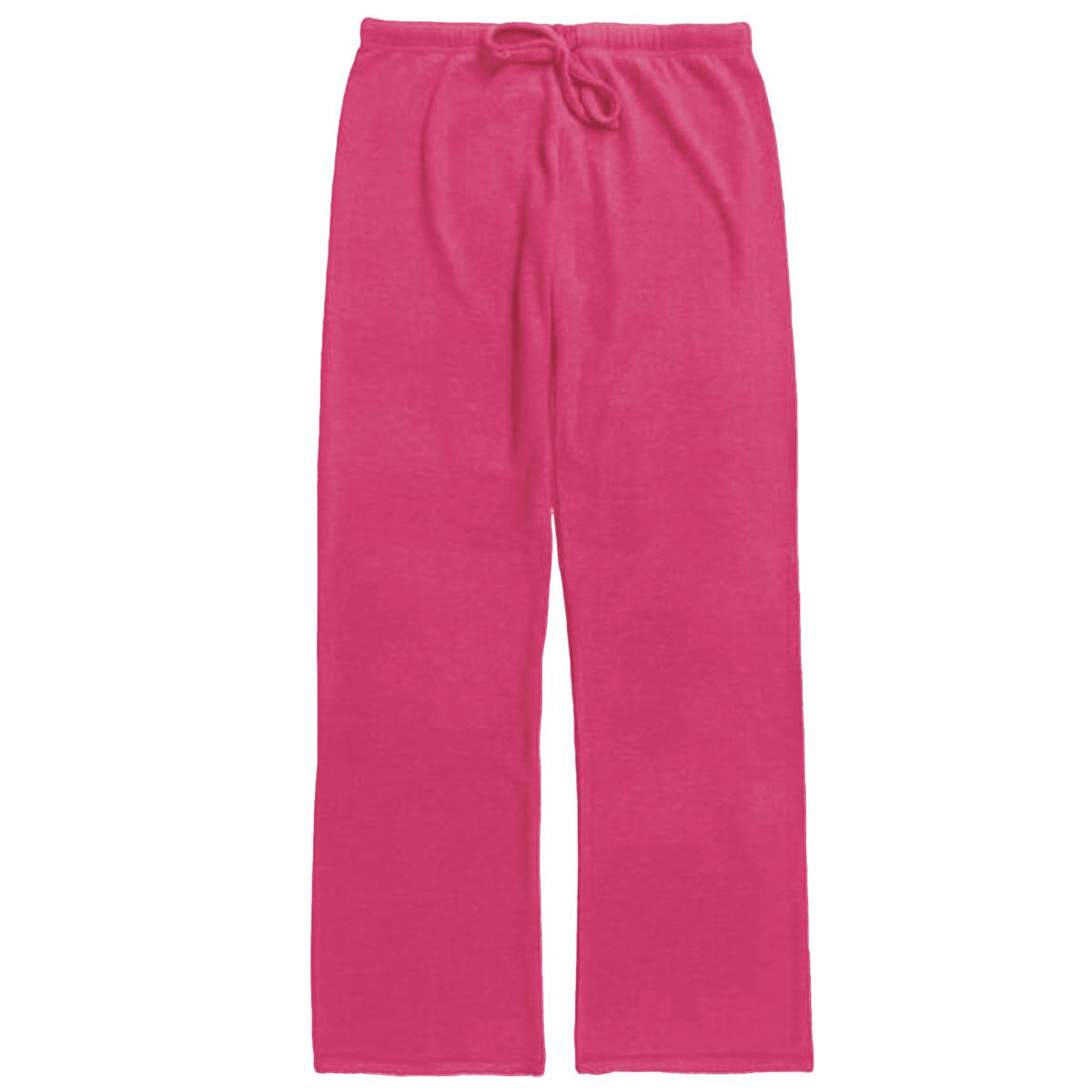 Suzette Cuddle Soft Straight Leg Pant | Fuschia