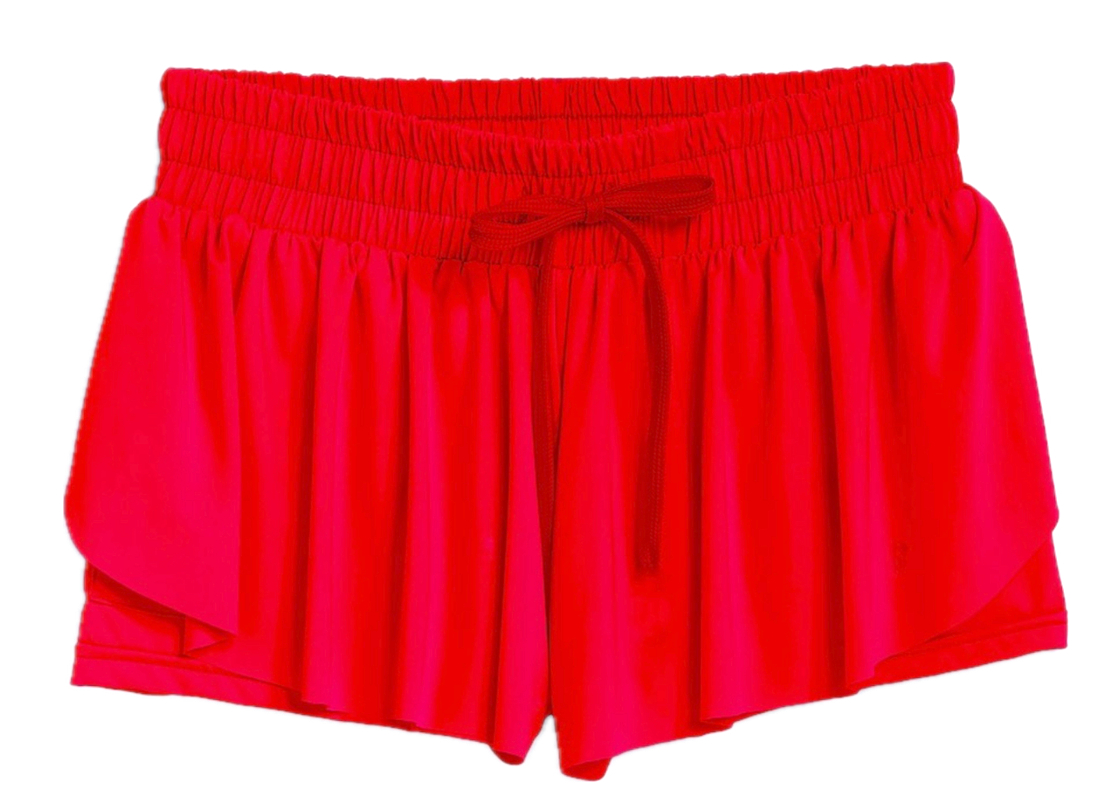 Flyaway Shorts | Red
