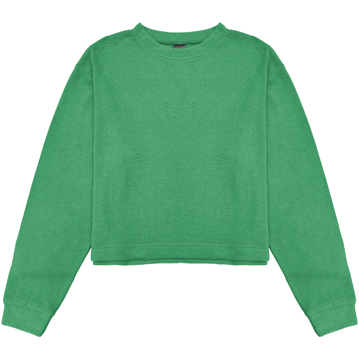 Suzette Cuddle Soft Crew Neck Sweatshirt | Gucci Green