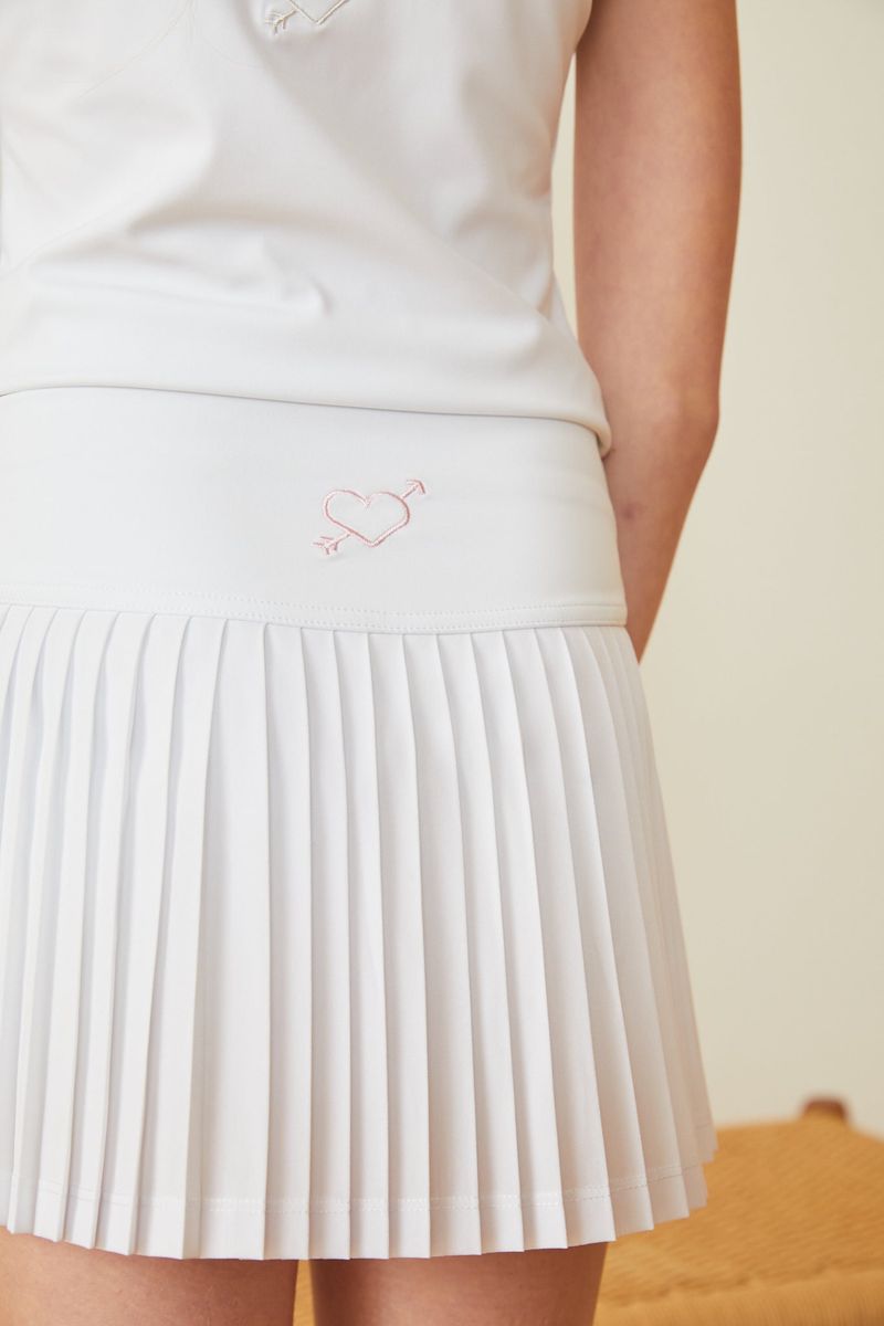 Theme NYC Blake White Tennis Skort