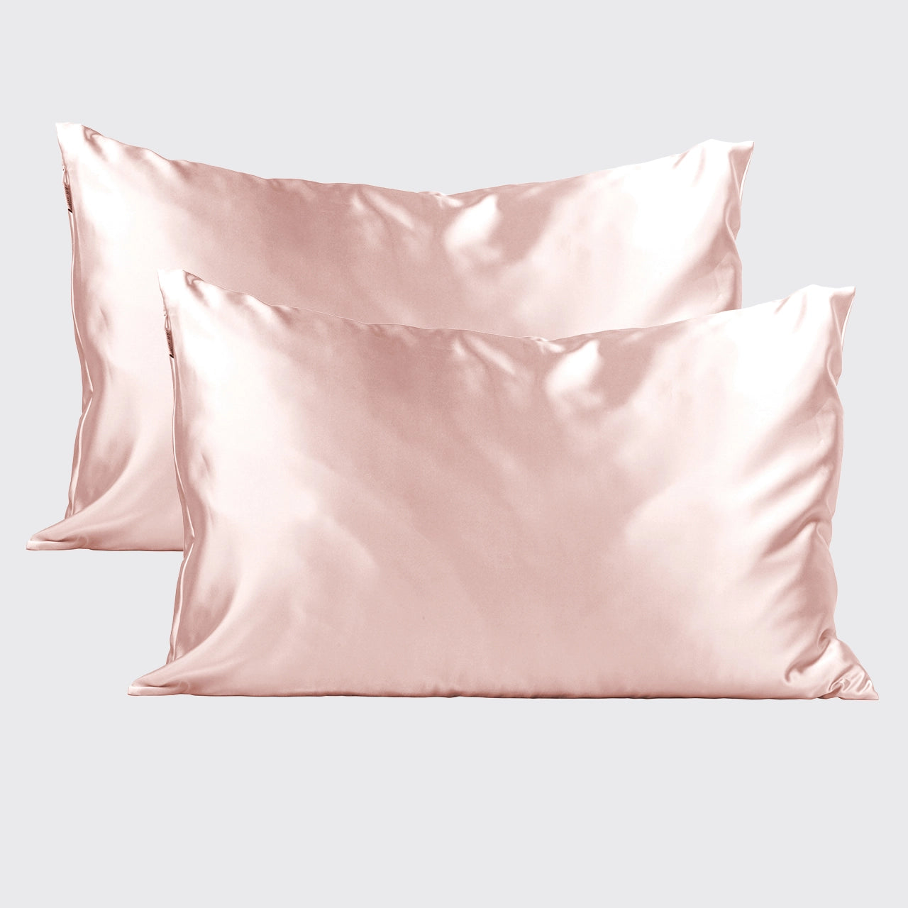 Satin Pillowcase Set - Blush 2 pc