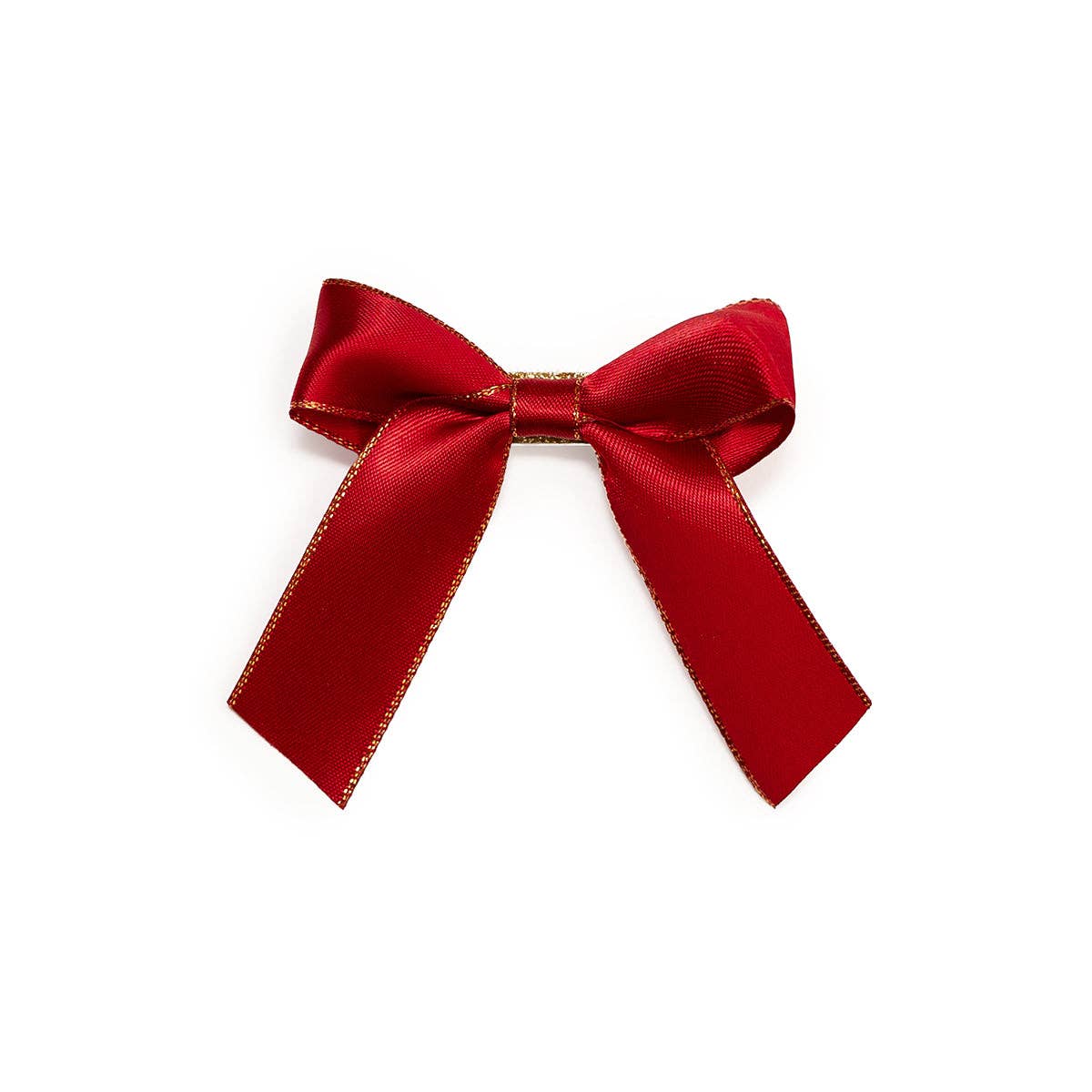 Scarlett Coquette Christmas Bow Clip - Kids Holiday Hair Bow