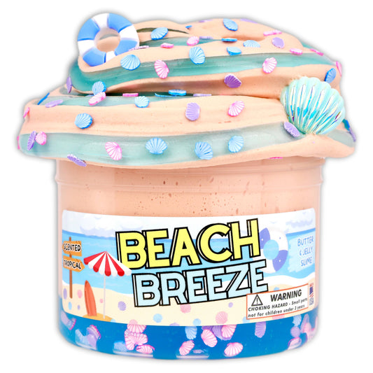 Dope Slimes Beach Breeze: Hybrid Textured Slime