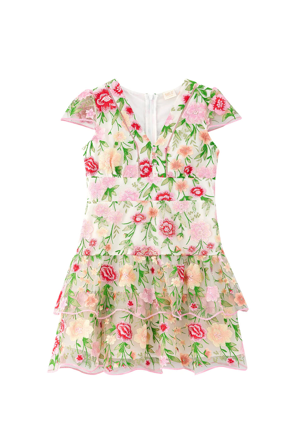 Marlo Poppy Embroidered Dress