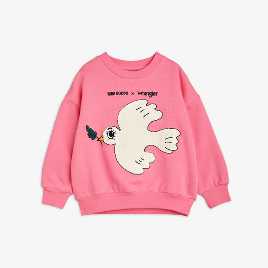 Mini Rodini X Wrangler Sweatshirt | Pink