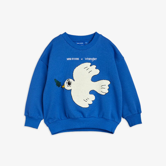 Mini Rodini X Wrangler Sweatshirt | Blue