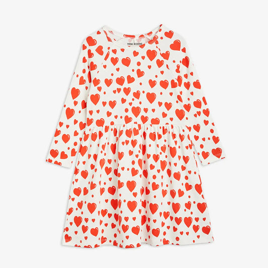 Mini Rodini Heart Long Sleeve Dress