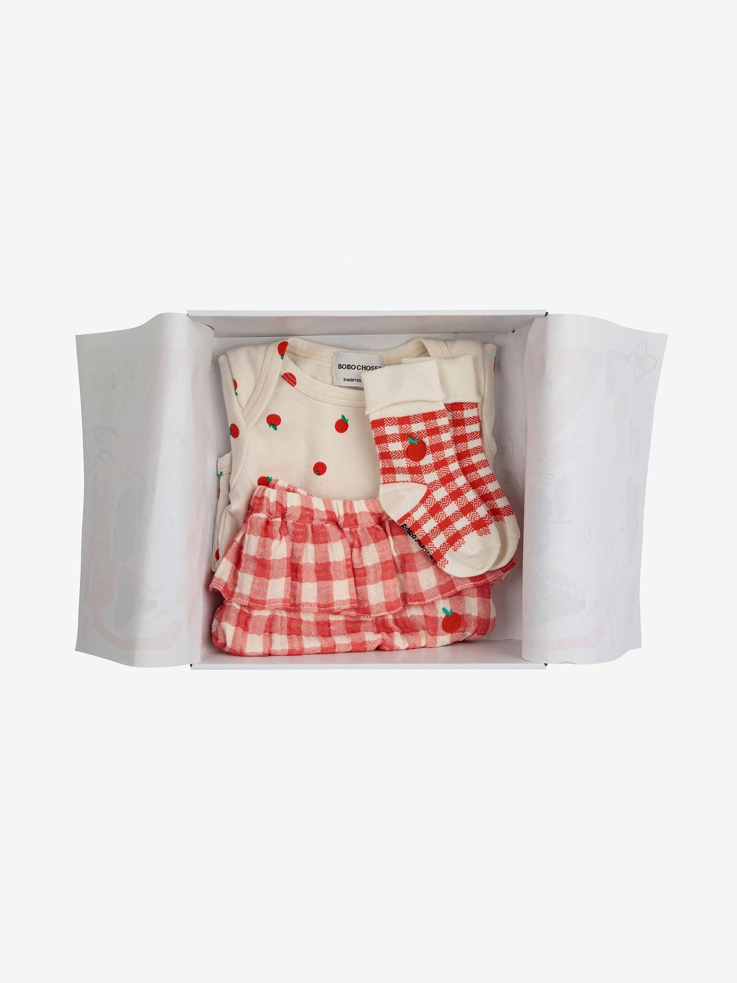 Bobo Choses Tomato Three Piece Set