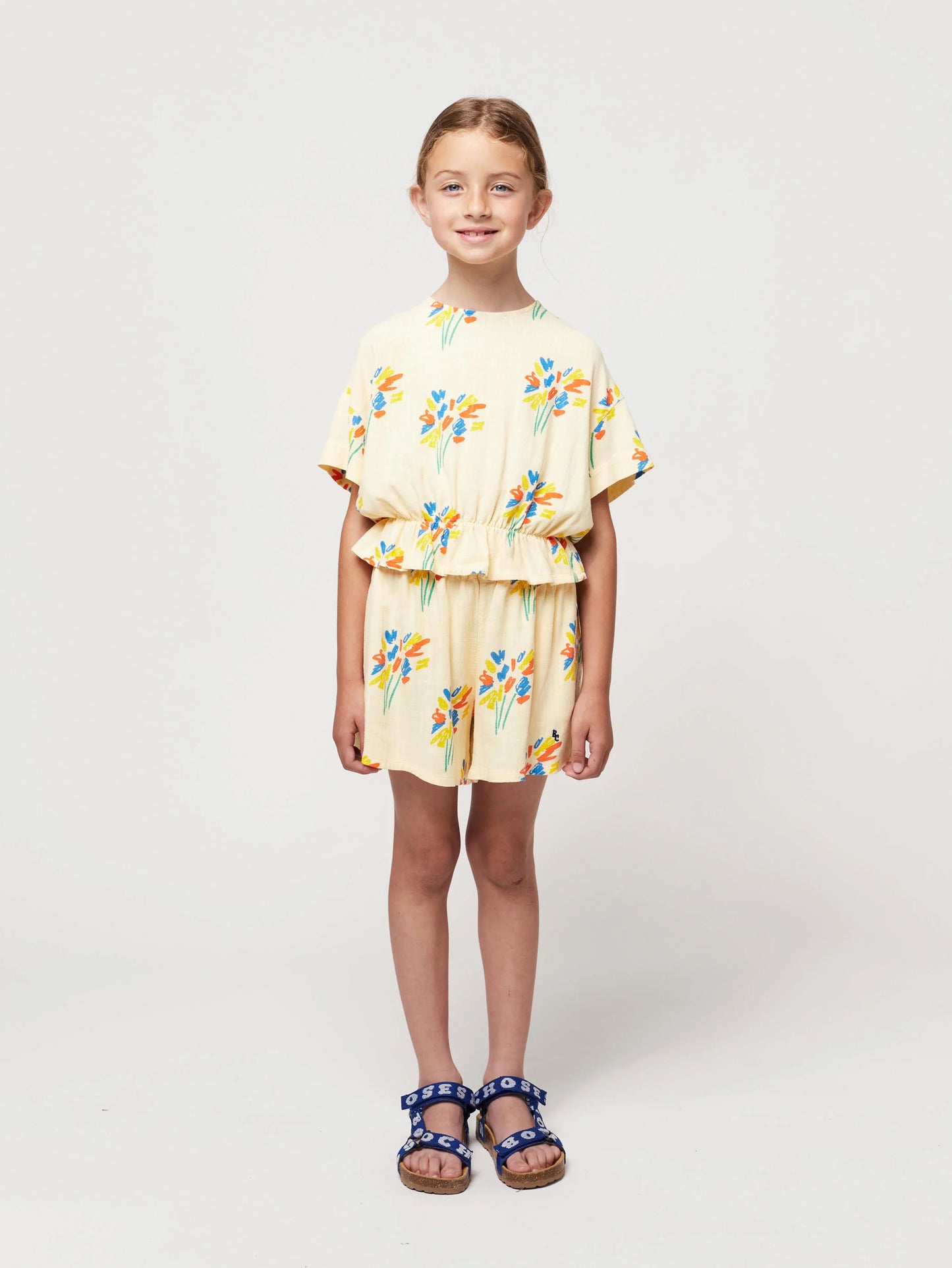 Bobo Choses Fireworks All Over Ruffle Shorts