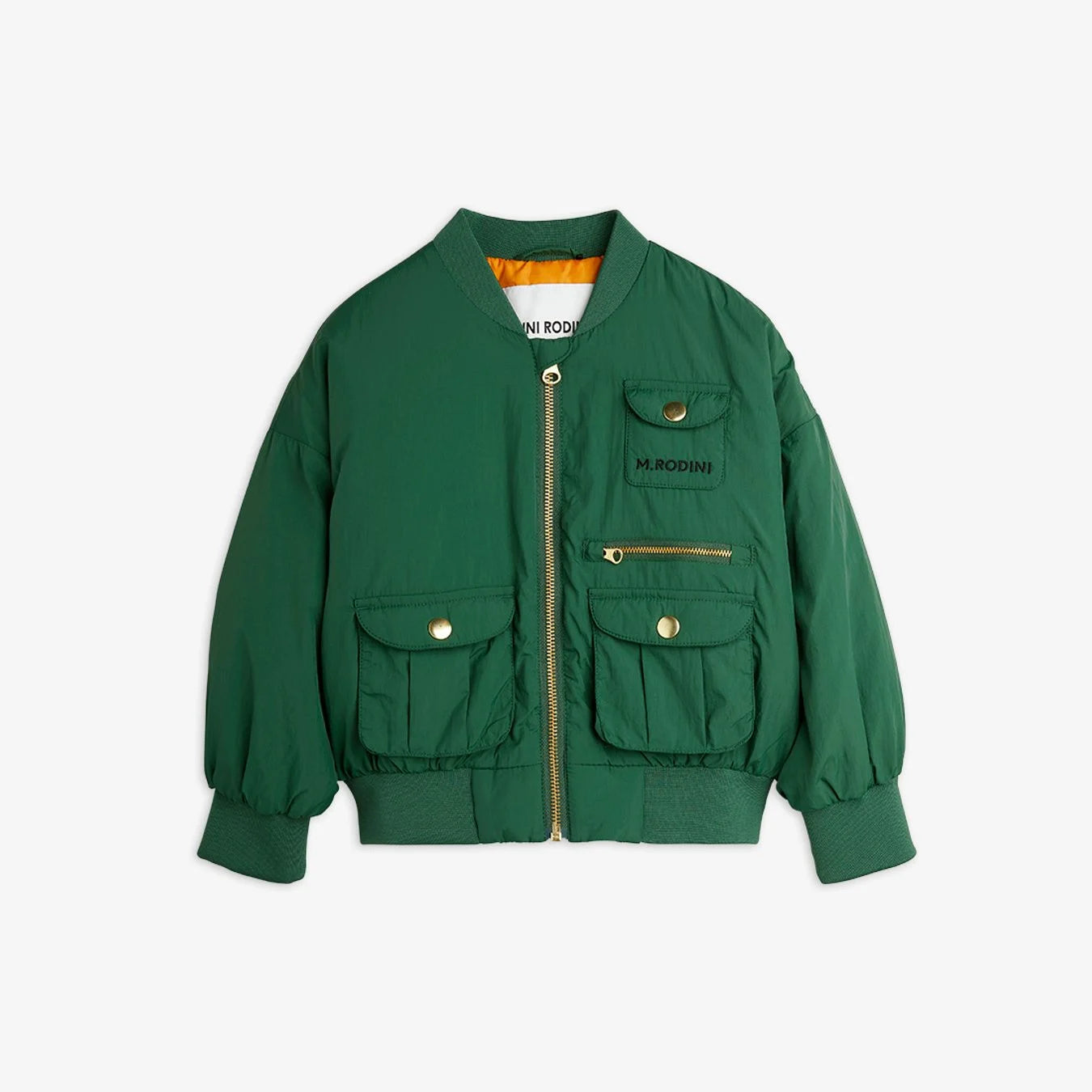 Nylon Baseball Jacket | Green