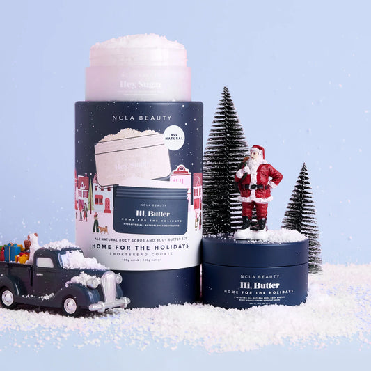 Home for the Holidays Body Scrub + Body Butter Holiday Gift Set