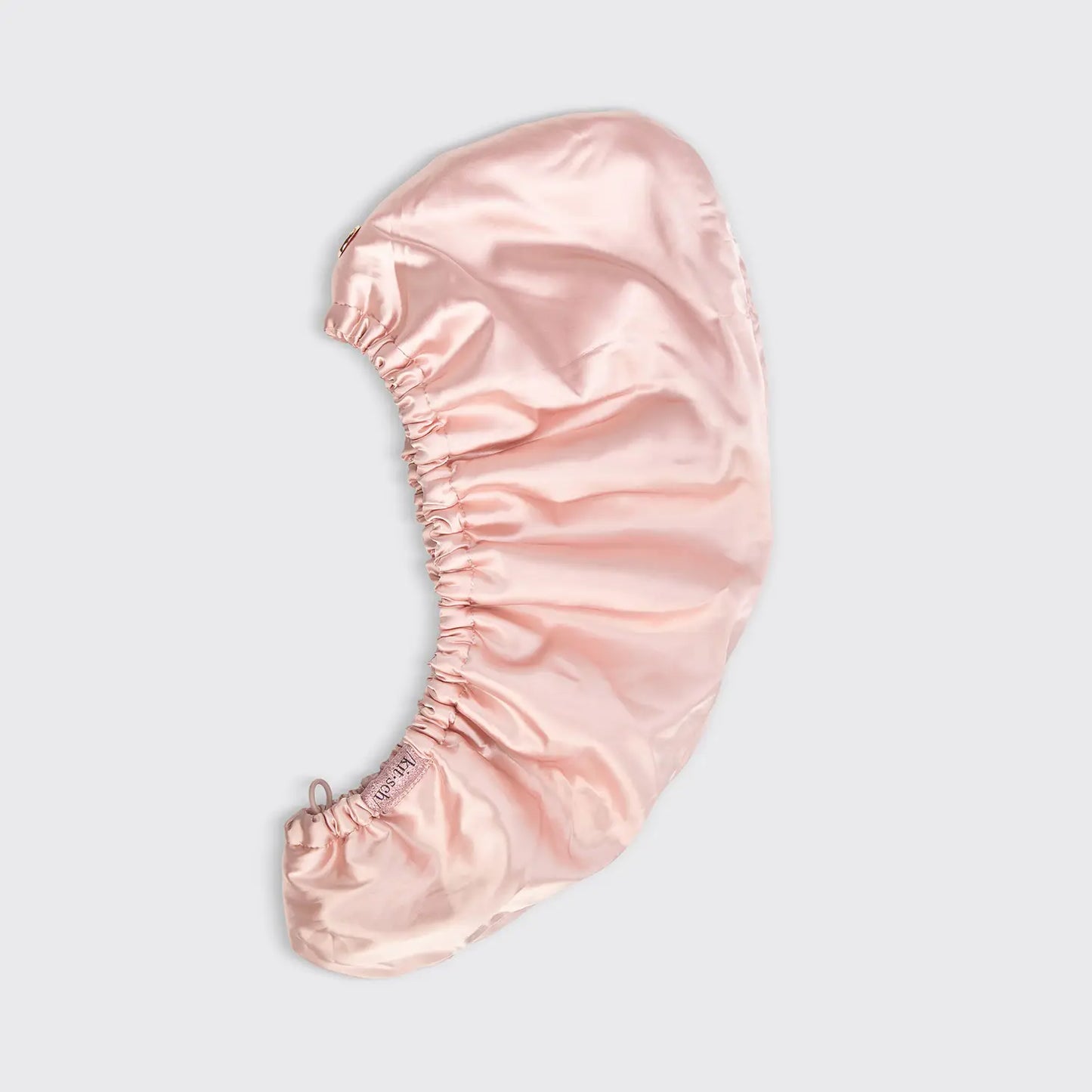 Kitsch Satin-Wrapped Microfiber Hair Towel - Blush