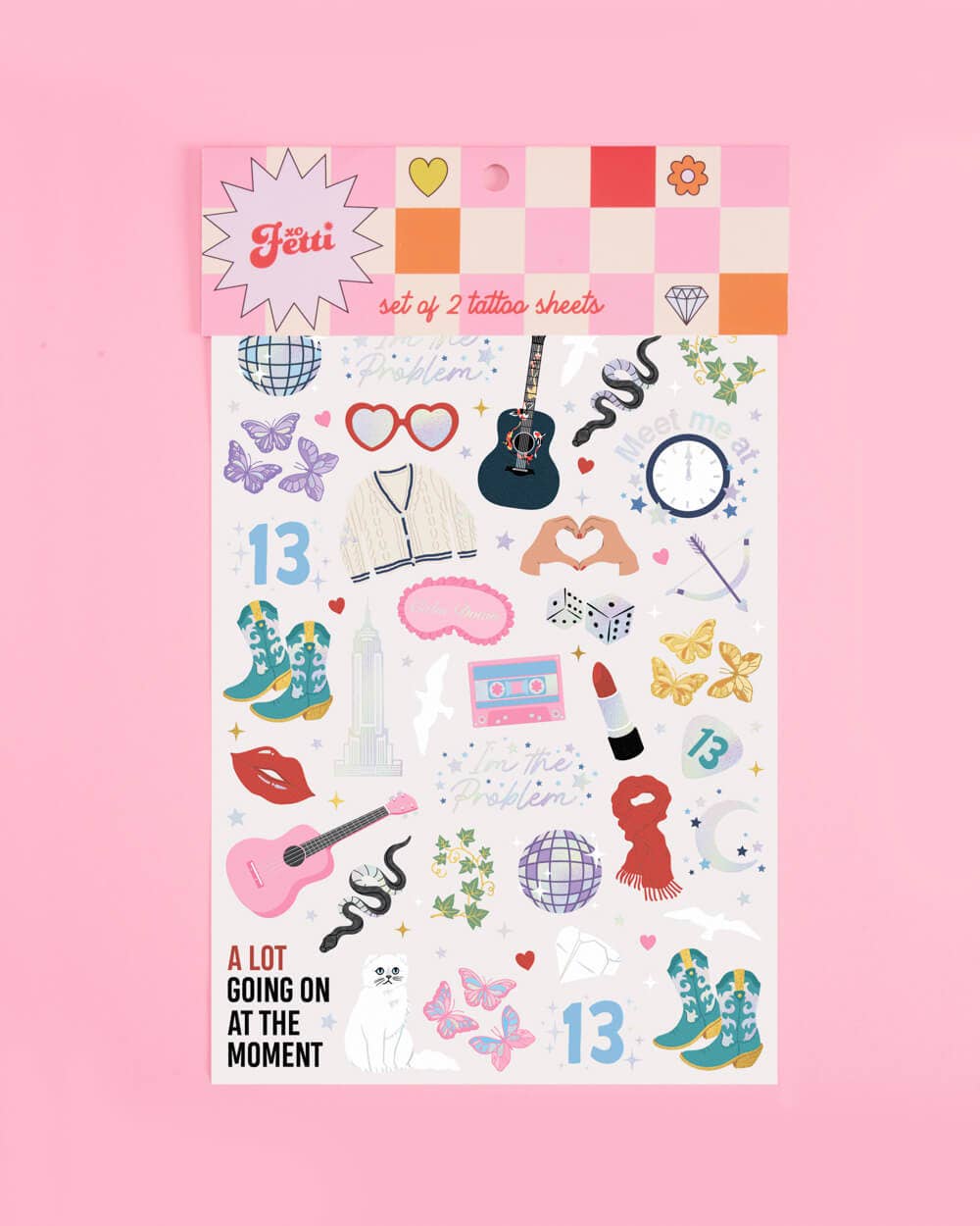 Taylor Swift Eras Temporary Tattoos | Set of 74