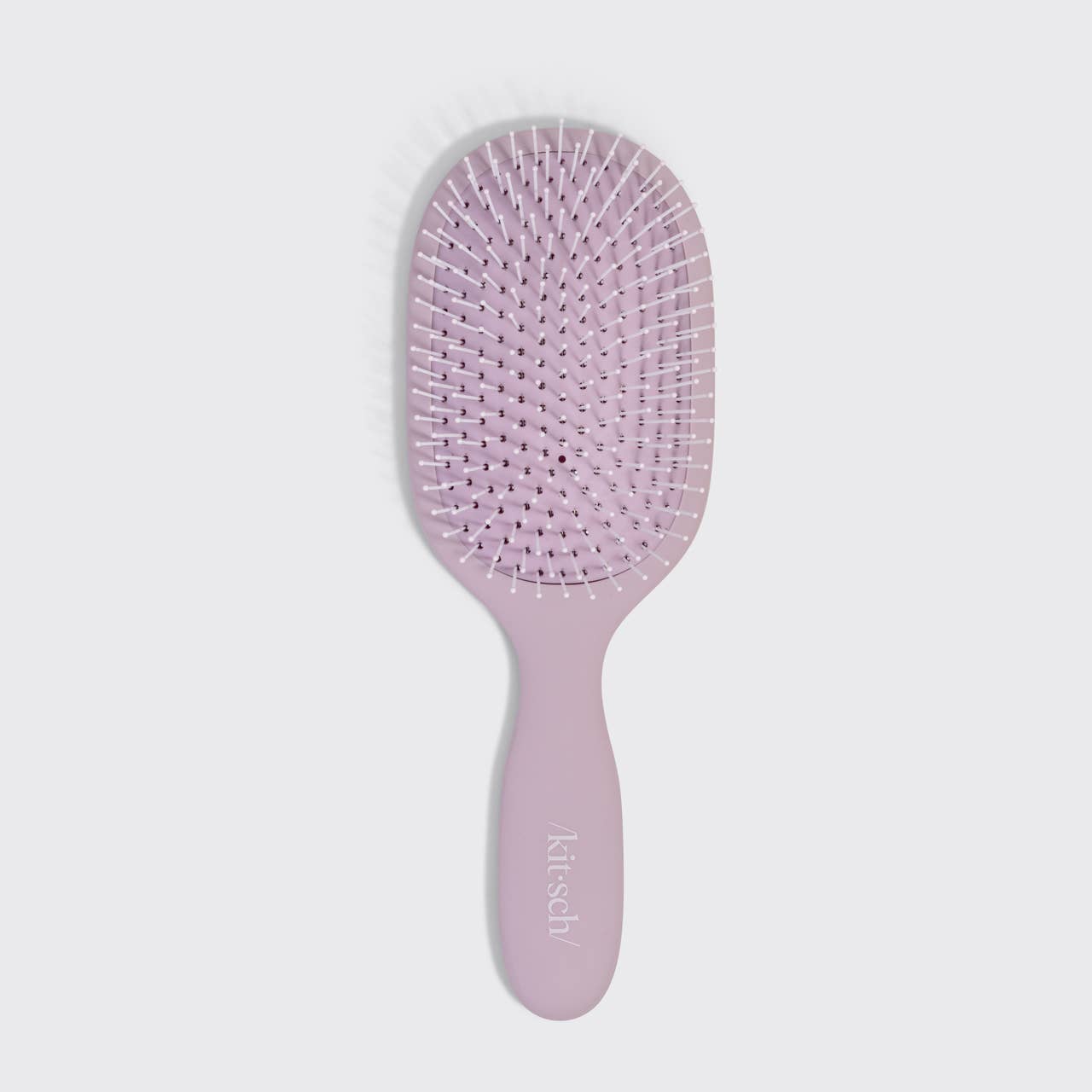 KitschPop™ Paddle Brush & Charm Set – Soft Violet