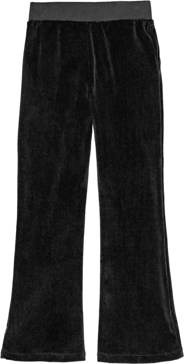 Molo Adoria Velour Wide-Leg Pants