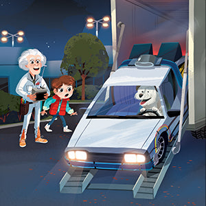Back to the Future: The Classic Illustrated Storybook (Pop Classics) Hardcover