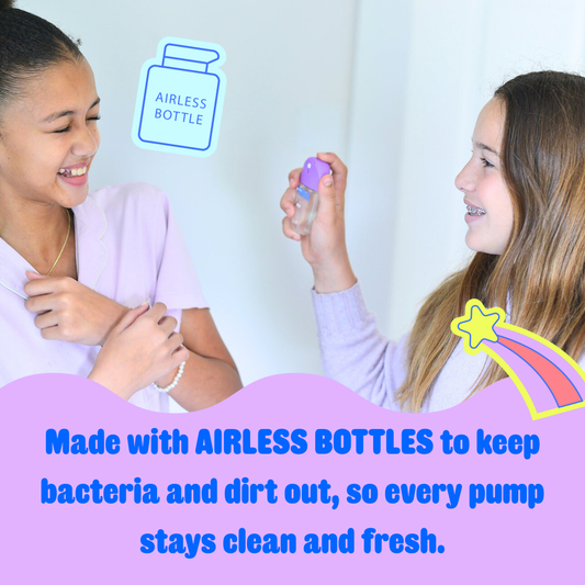 Pipa Glow Go Facial Mist — Rose Water Hydrating Mist for Tweens