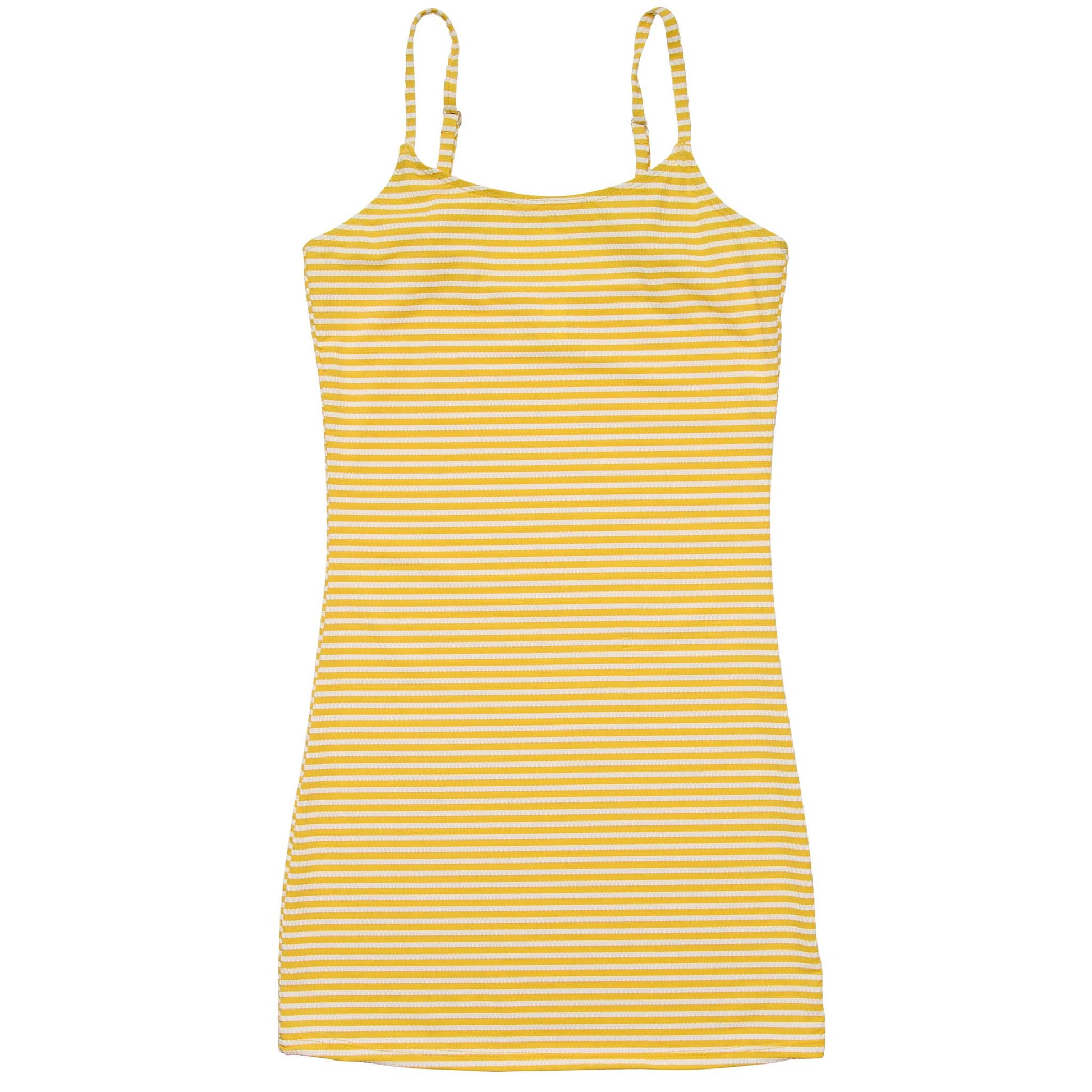 mustard yellow cami dress Lady Black Tie - Fresh Line Yellow Cami Dress