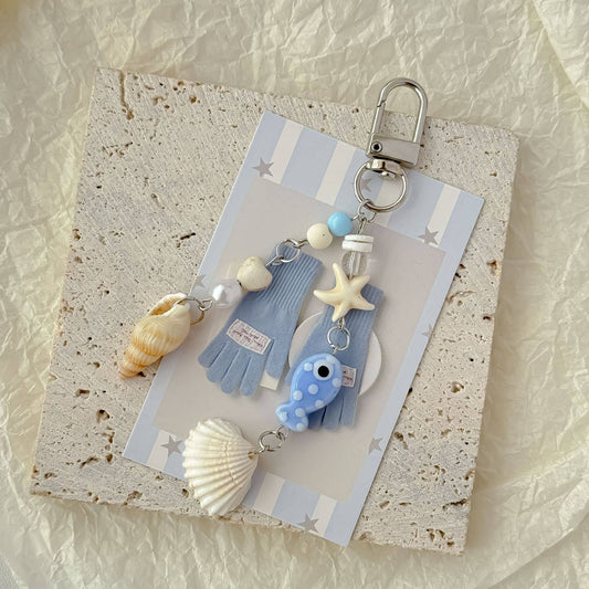 Ocean Charm Keychain