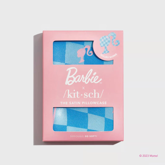 Barbie x Kitsch Satin Pillowcase - Malibu