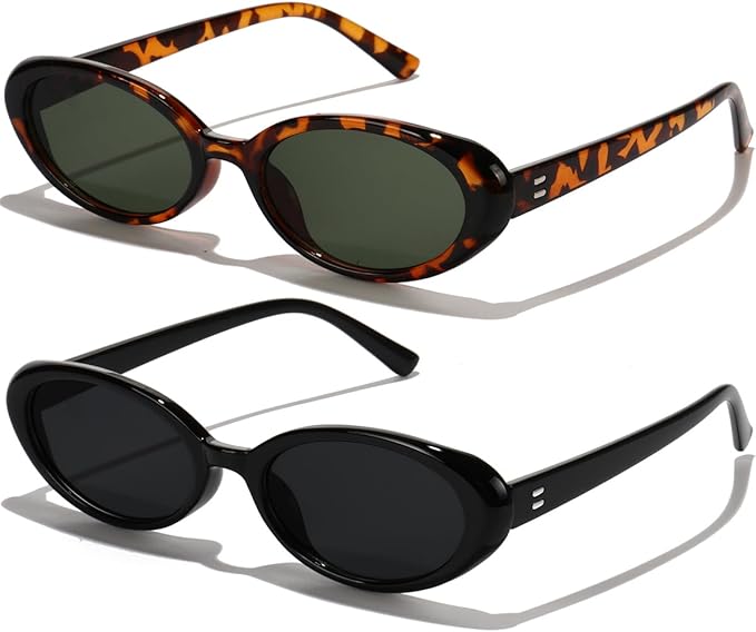 Y2K Oval Sunglasses – Sunday Best