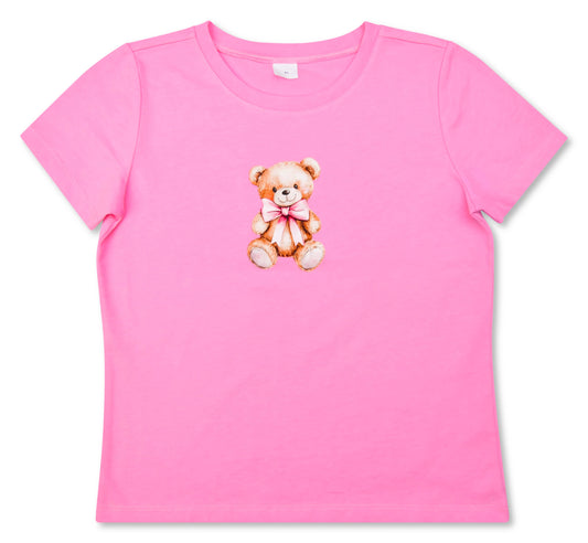 Pink Beary Cute T-Shirt