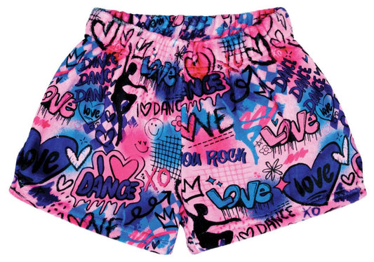 Iscream Corey Paige Dance Plush Shorts