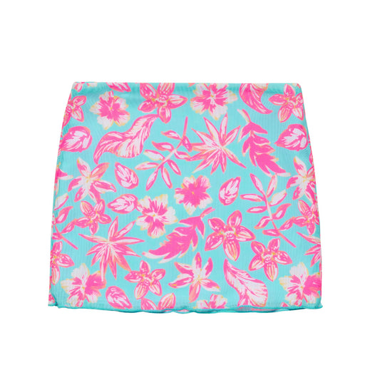 Snapper Rock Tropical Glow Teen Mini Skirt
