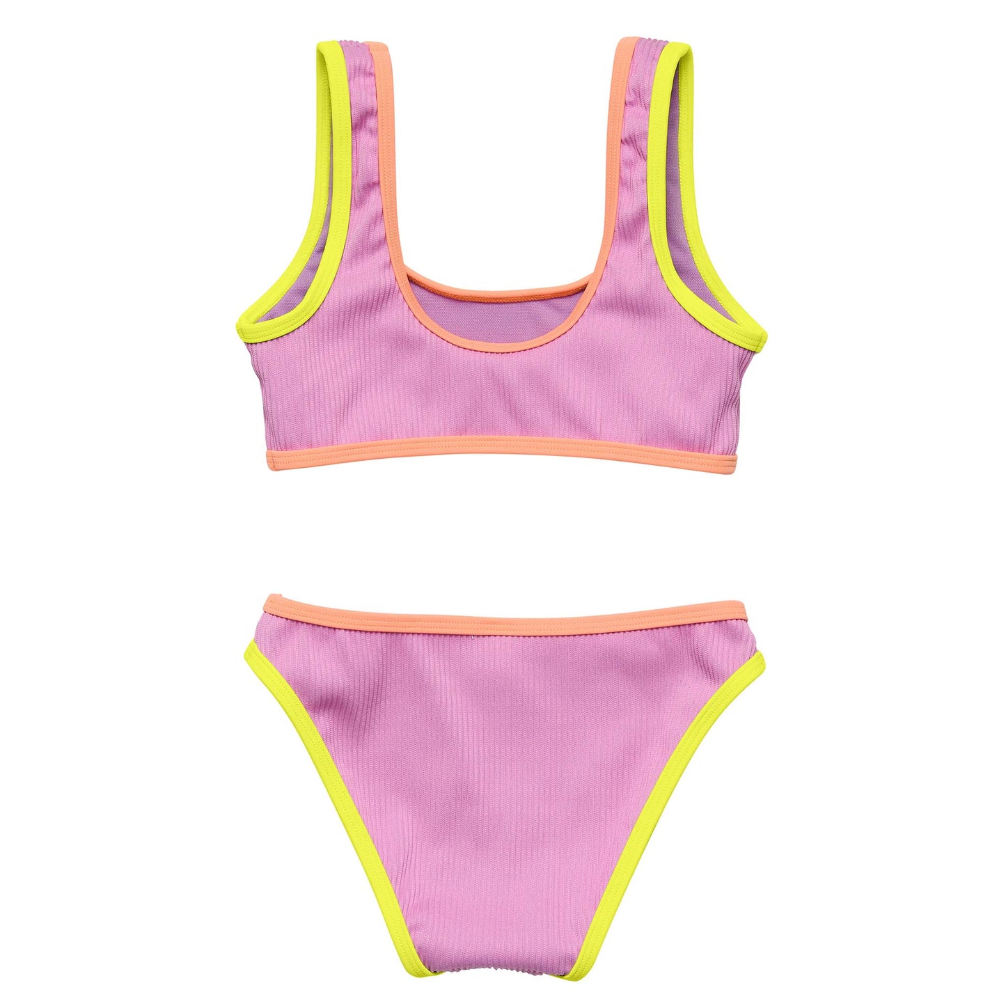 Snapper Rock Vacay Pop Recycled Crop Bikini