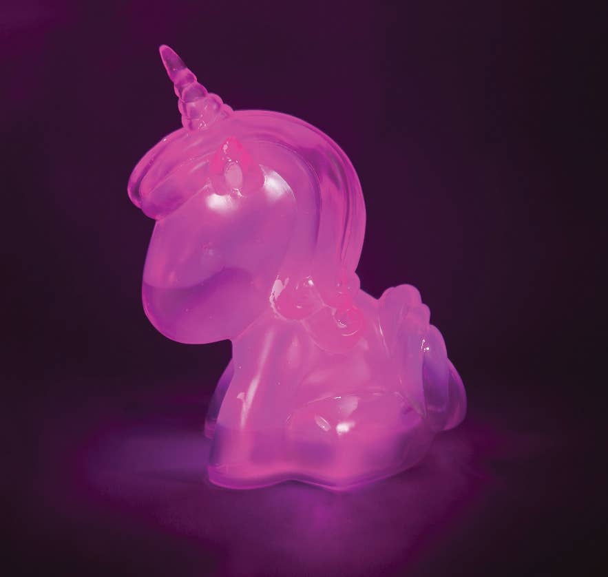 Iscream Unicorn Pink Jelly Mood Light - Bubblegum Scented