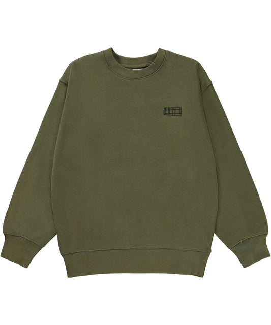 Molo Army Green Crew Sweatshirt