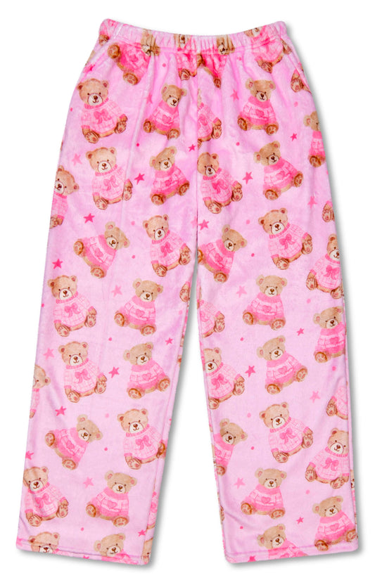 Beary Cute Plush Pants (Small (6-8))