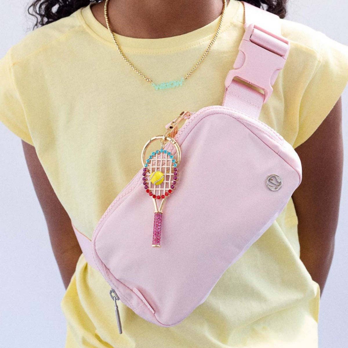 Color Pop BESTIE Letter Bag Charm/Keychain