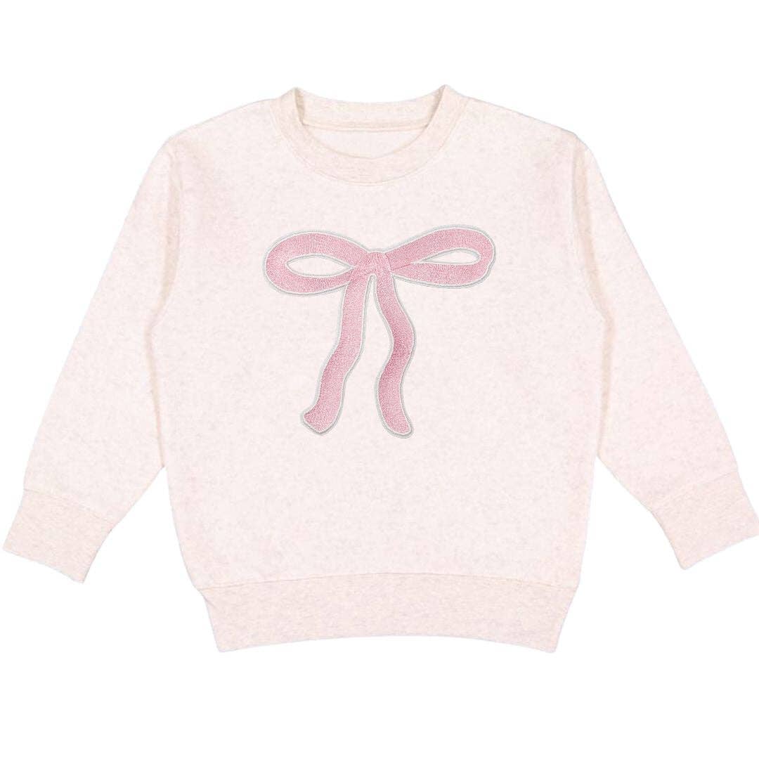 Sweet Wink Coquette Bow Patch Sweatshirt