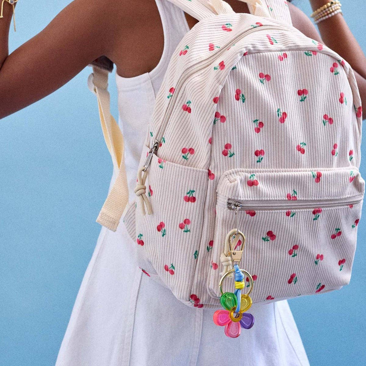 Color Pop BESTIE Letter Bag Charm/Keychain