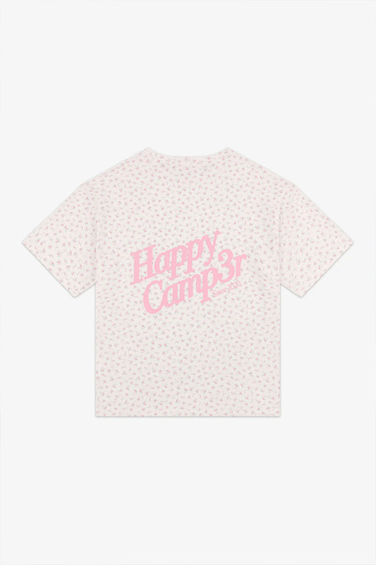 Happy Camp3r Girls Sugar Plum Floral Tee