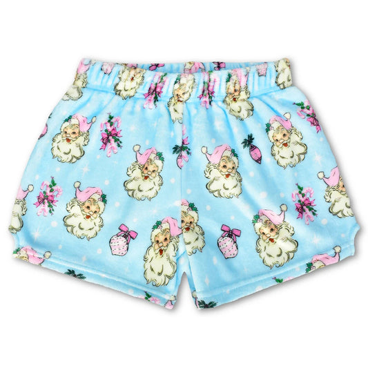 Iscream Santa's Favorite Plush Lounge Shorts