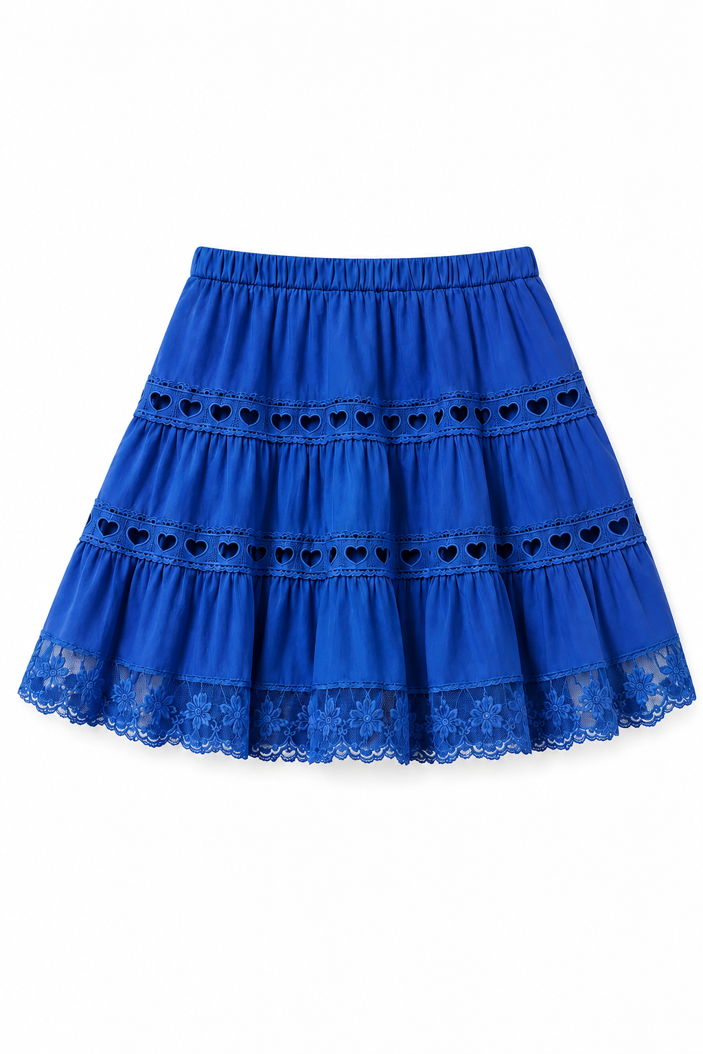 Theme NYC Sofia Camp Blue Mini Skirt