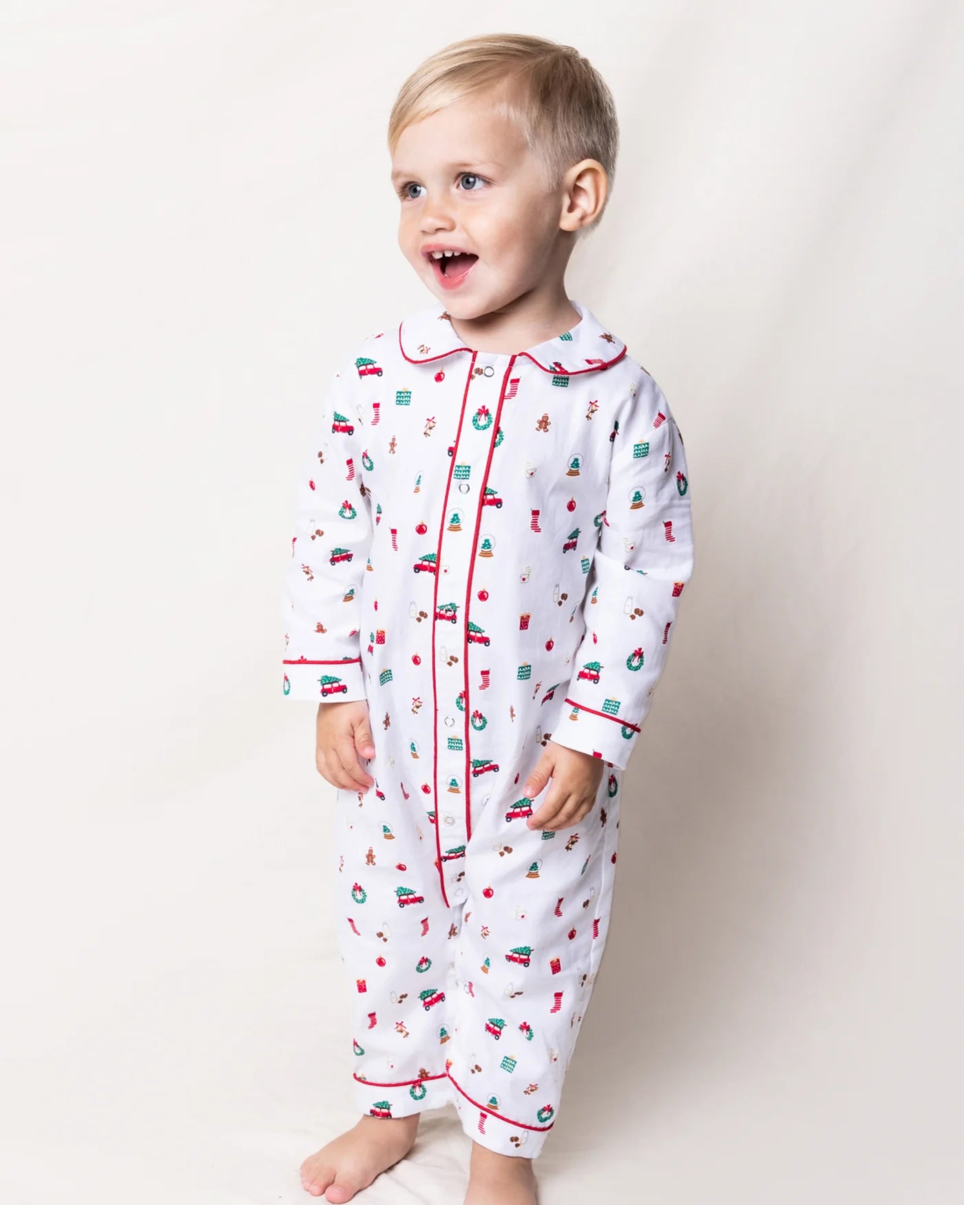 Petite Plume Infant Winter Nostalgia Cambridge Romper