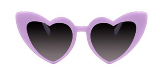 Retro Heart Sunglasses